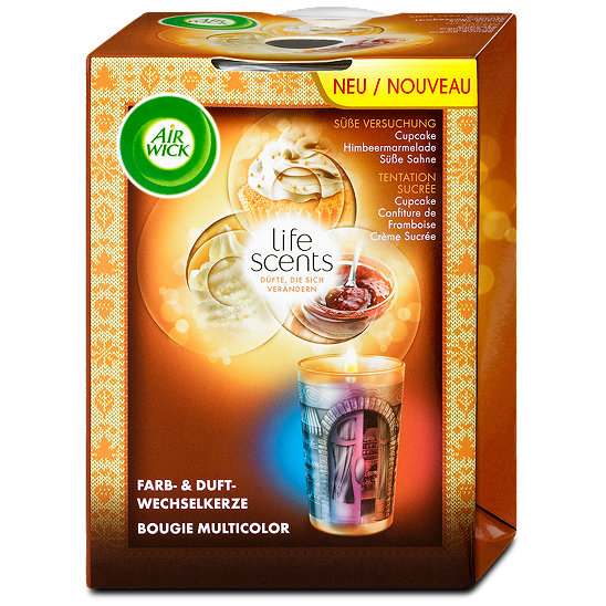 Air Wick life scents Farb & Duftwechselkerze Kerzen