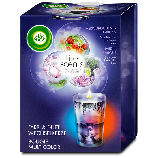 Air Wick life scents Farb & Duftwechselkerze
