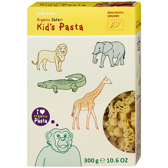 AlbGold Bio Kinder Pasta Safari Reis & Teigwaren