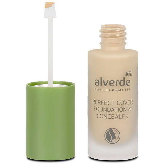 alverde Make-up Perfect Cover Foundation & Concealer - Make Up