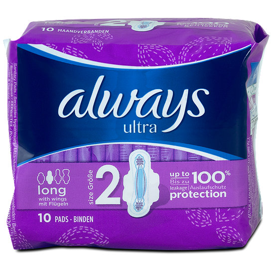 always ultra Binden long plus mit Flügeln