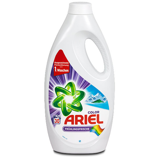 Ariel flüssiges Colorwaschmittel Frühlingsfrische
