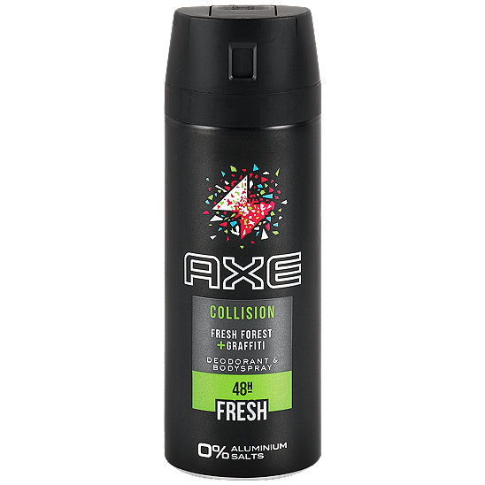 Axe Collision Deodorant Bodyspray Fresh Forest + Graffiti Deo, Deo