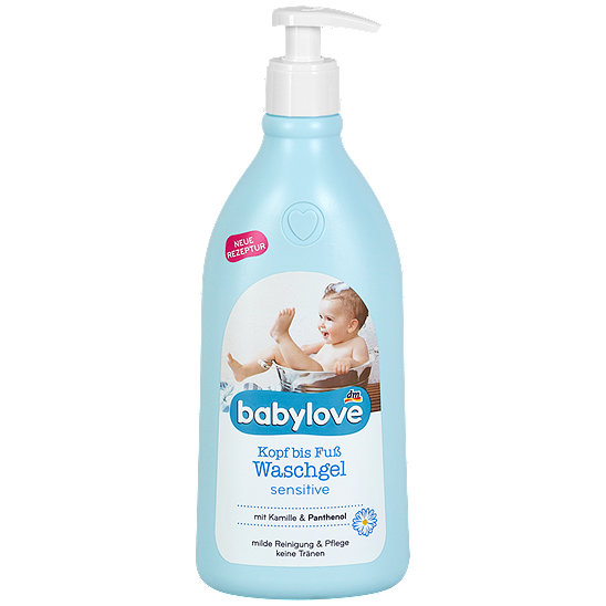 Babylove Ultra Sensitive Waschbalsam - Sanfte Pflege Mit Mandelöl Ab Geburt