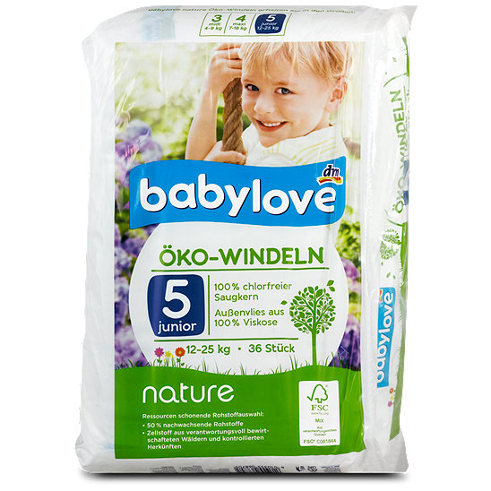 babylove nature windeln 3