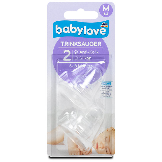 babylove Trinksauger AntiKolik 2 Milch Sauger im dm Online Shop