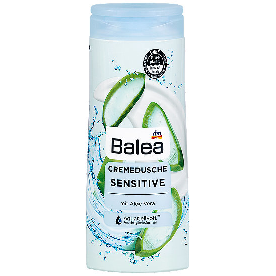 Výsledek obrázku pro balea cremedusch sensitive