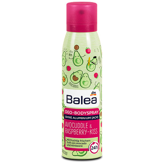 Balea DeoBodyspray Avocuddle & RaspberryKiss