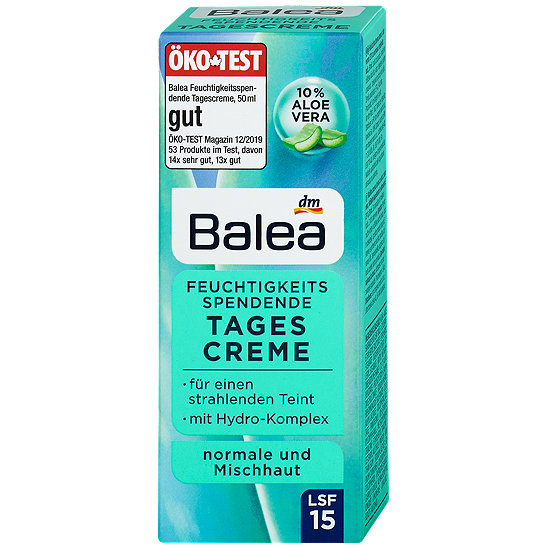 Balea Feuchtigkeitsspendende Tagescreme