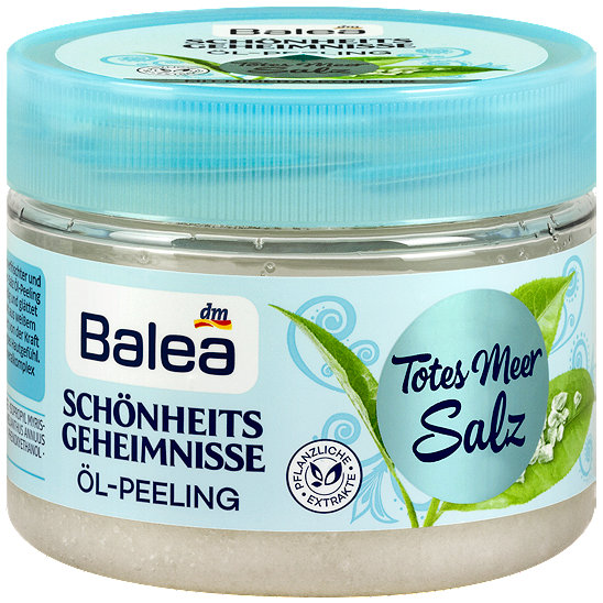 Balea Totes Meer Salz Öl-Peeling Lemongras Duft | Öl 