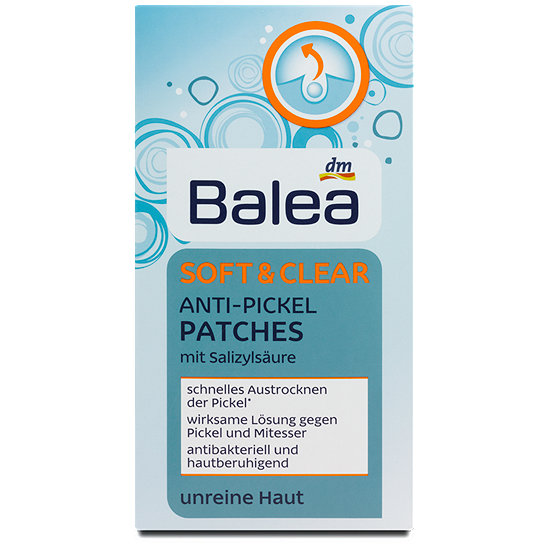 Dm Balea Young Soft Clear Anti Pickel Patches Balea Soft & Clear Anti Pickel-Patches