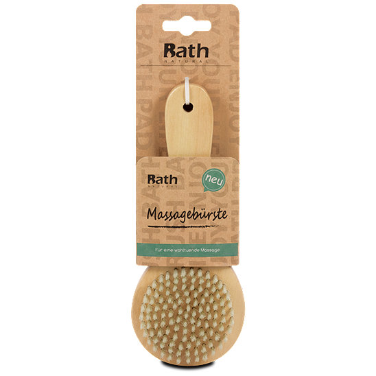 Bath Natural Massageburste Massage Einreibung