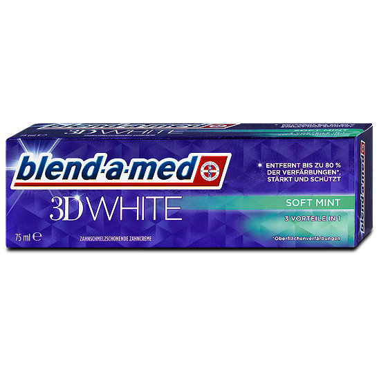 blendamed 3D White Zahncreme Soft Mint