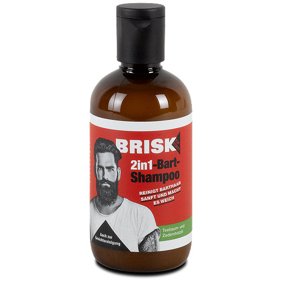 Brisk for men 2in1BartShampoo Gesichtspflege & reinigung