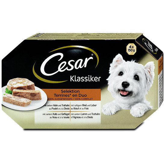Cesar Klassiker Hundefutter Selektion Nassfutter im dm Online Shop