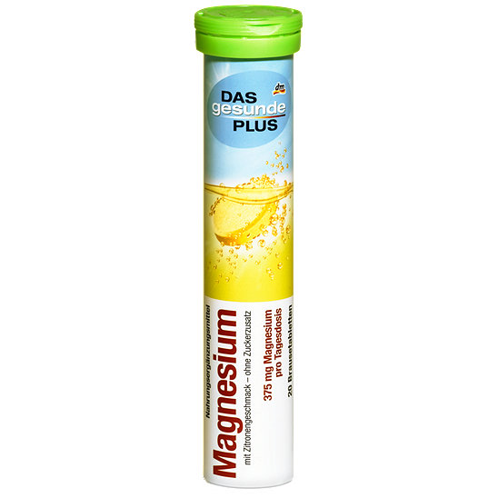 DAS gesunde PLUS Magnesium Brausetabletten