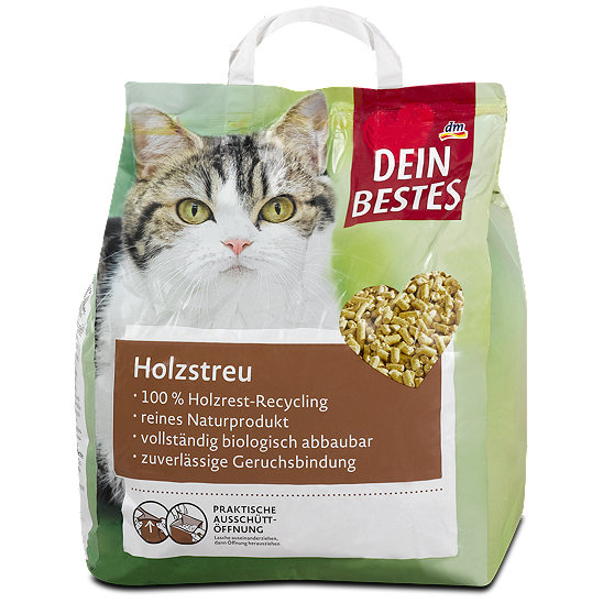 Dein Bestes Katzen Holzstreu