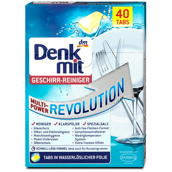 Denkmit Geschirr Reiniger Multi Power Revolution