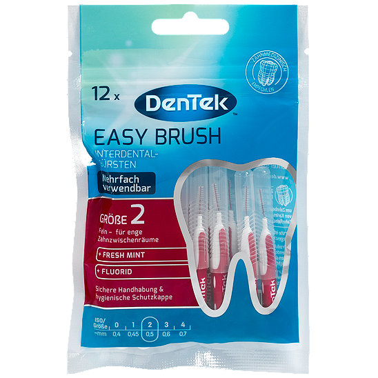 DenTek Easy Brush Reiniger Interdentalbürsten