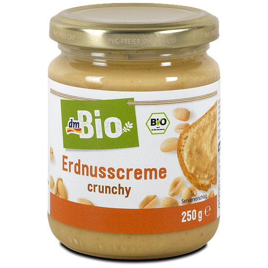 dmBio Erdnusscreme crunchy - Süße Aufstriche im dm Online Shop