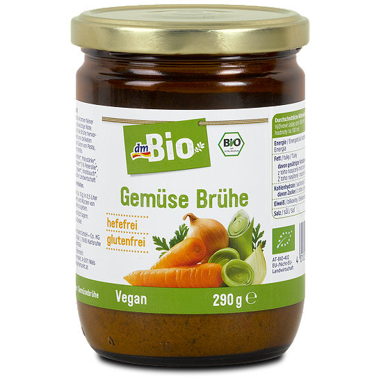 dmBio Gemüse Brühe - Gewürze &amp; Salz