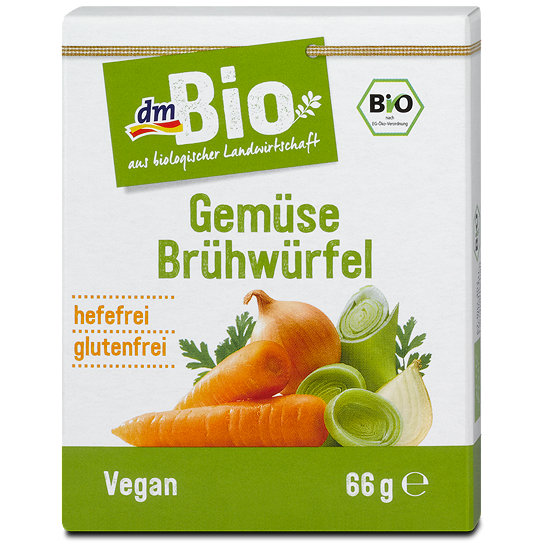 dmBio Gemüse Brühwürfel - Gewürze & Salz