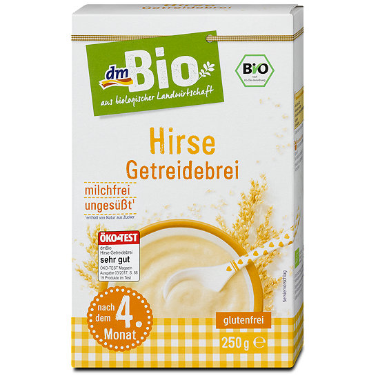 dmBio Hirse Getreidebrei - Milch- & Getreidebrei im dm Online Shop