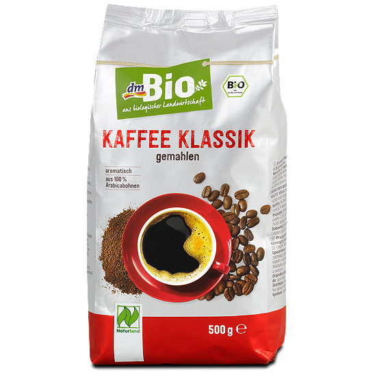 dmBio Kaffee Klassik gemahlen - Kaffee & Kakao im dm Online Shop