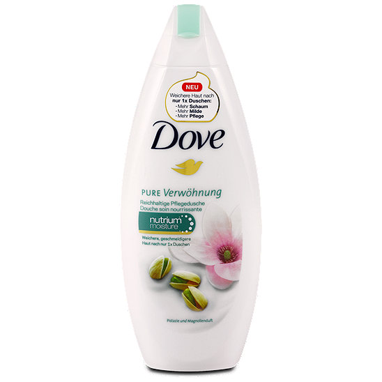 Dove Pure Verwöhnung Pflegedusche Pistazie & Magnolienduft