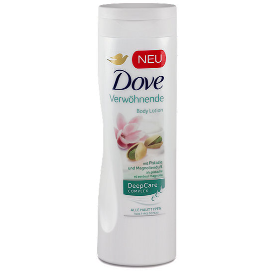 Dove Body Lotion Mit Pistazie Und Magnolienduft Dove Verwöhnende Body Lotion mit Pistazie und Magnolienduft