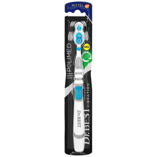 Dr Best Vibration Zahnburste Polimed Mittel Sort Zahnbursten