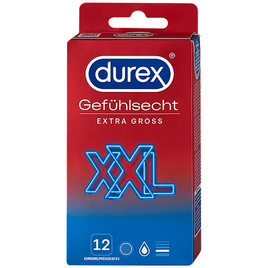 Wo Steht Die Kondomgröße Auf Der Verpackung Durex durex Extra Groß Kondome - Kondome im dm Online Shop