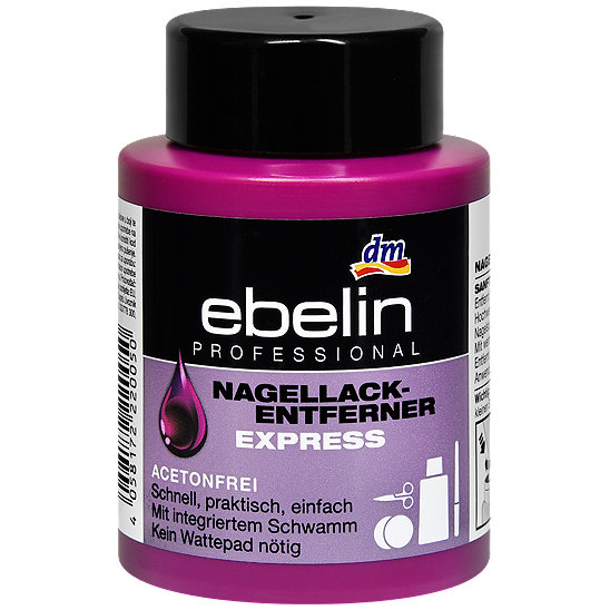 ebelin Professional Nagellack-Entferner Express acetonfrei