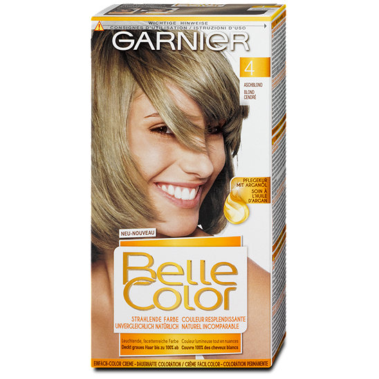 Nr 110 Khles Aschblond Dauerhafte Haarfarbe Mit Garnier