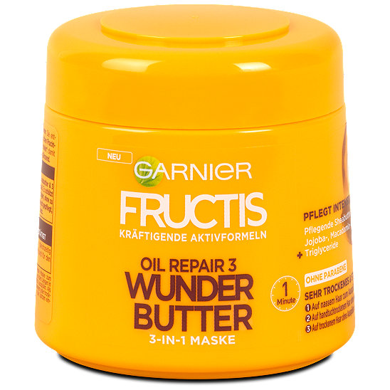 Garnier Fructis 3in1 Wunder Butter Oil Repair 3 Maske