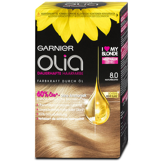 Garnier Olia dauerhafte Haarfarbe Nr. 8.0 Naturblond