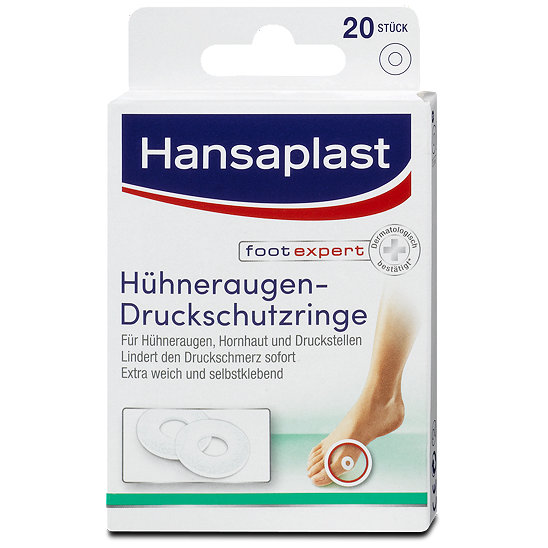 Hansaplast foot expert HühneraugenDruckschutzringe Fußpflege