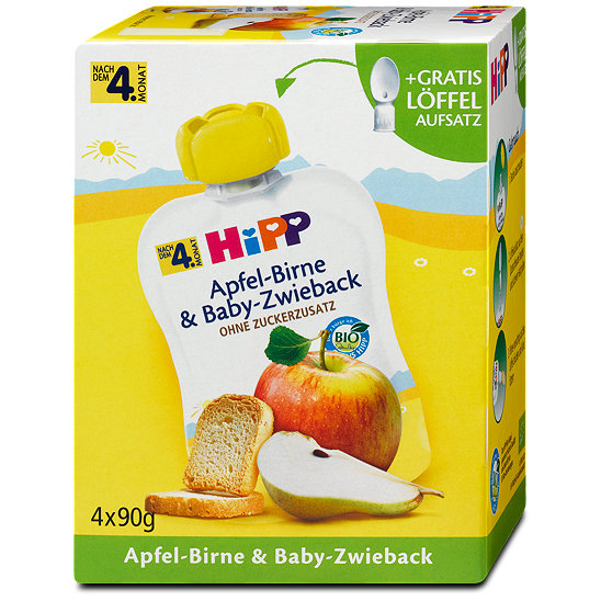 Hipp Früchtemischung ApfelBirne &amp; BabyZwieback