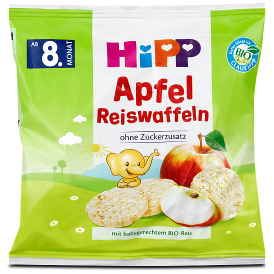 Hipp Reiswaffeln Apfel Snacks &amp; Desserts im dm Online Shop