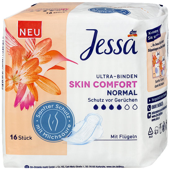 Jessa Ultra Binden Skin Comfort Normal