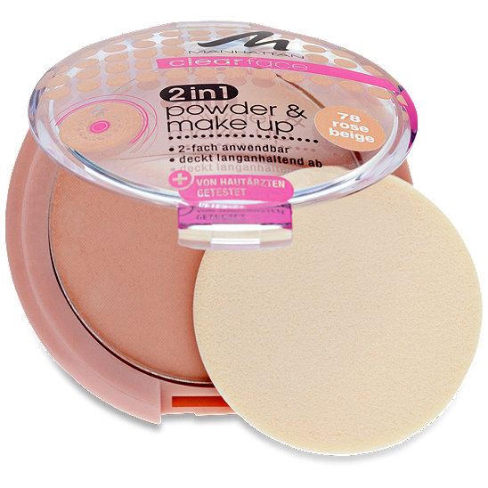Manhattan clearface 2in1 Puder & Make Up - Puder im dm Online Shop