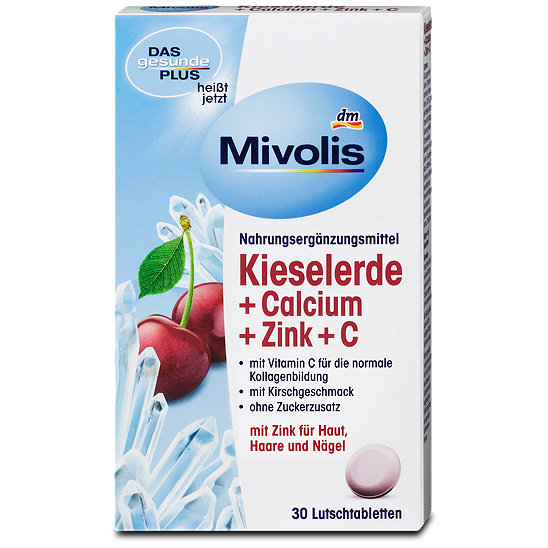 Das Gesunde Plus Kieselerde Calcium Zink C Lutschtabletten Mivolis Lutschtabletten Kieselerde
