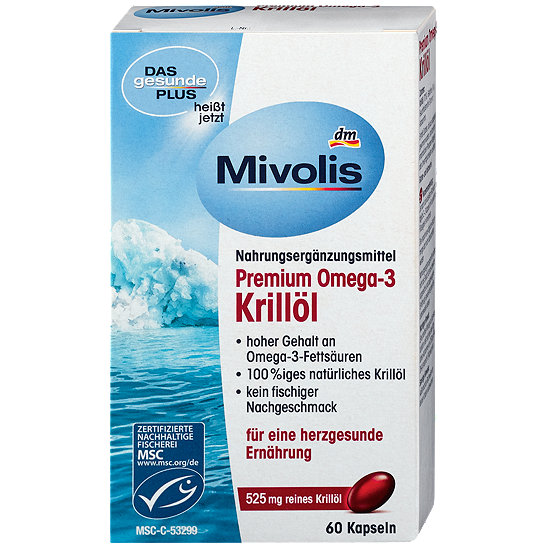 Mivolis Premium Omega 3 Krillol Kapseln