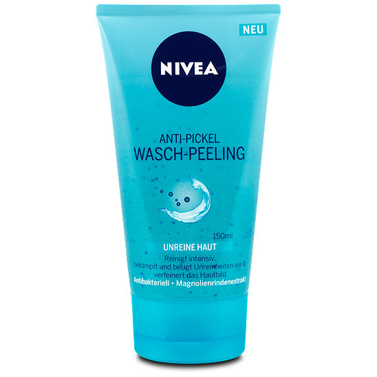 Nivea 3 In 1 Anti Pickel Reiniger Nivea Anti-Pickel Wasch-Peeling - Peeling