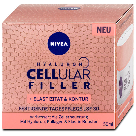 Nivea Hyaluron Cellular Filler Festigende Tagespflege Lsf 30