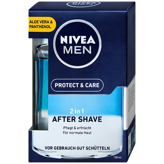 Nivea Men 2in1 After Shave Protect & Care Aftershaves, Aftershaves