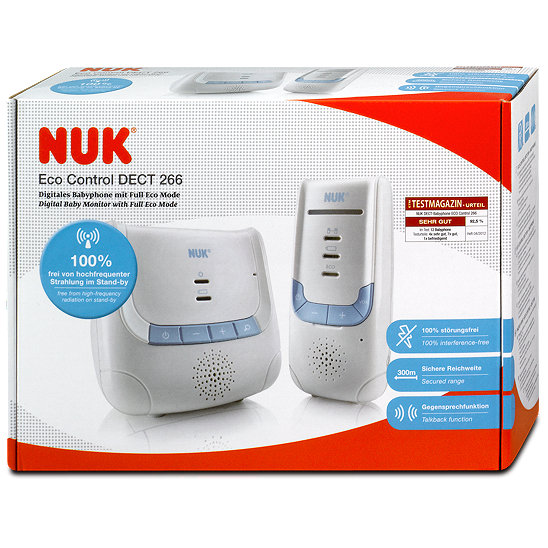 Nuk Babyphone Eco Control Keine Verbindung Nuk Digitales Babyphone Eco Control DECT 266 - Sonstiges Babyzubehör