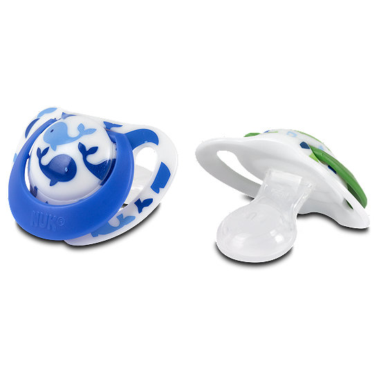 Nuk Schnuller Genius Color blau 618 Monate