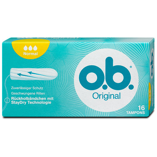 o.b. Original Tampons Normal Damenhygiene im dm Online Shop