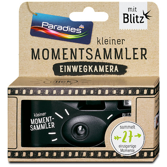 Paradies Einwegkamera mit Blitz
